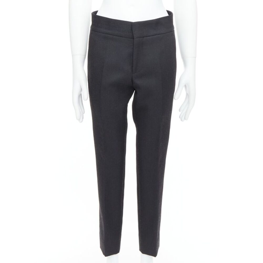 Lanvin Cotton Blend Tapered Trousers